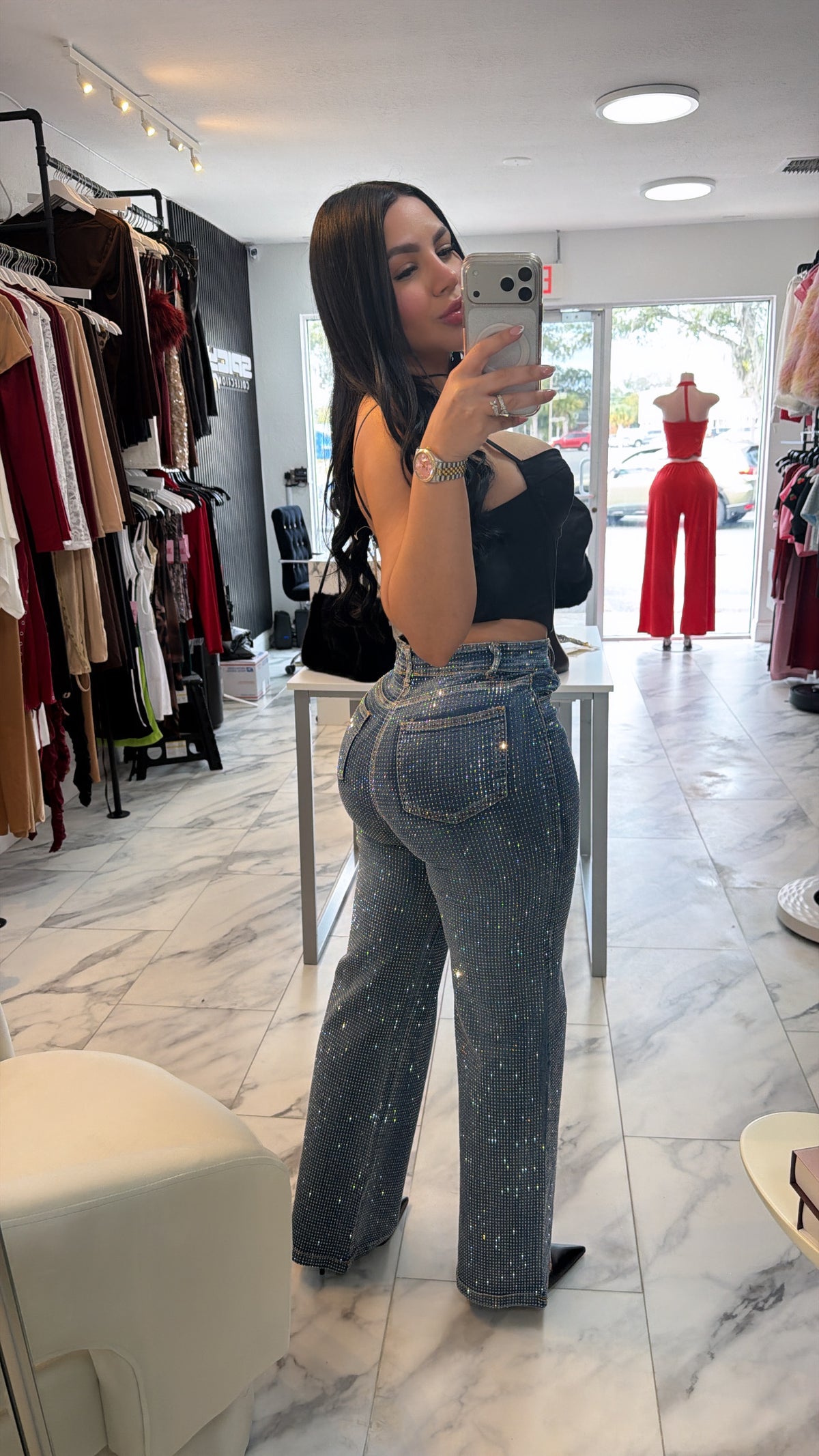Mia diamond jean